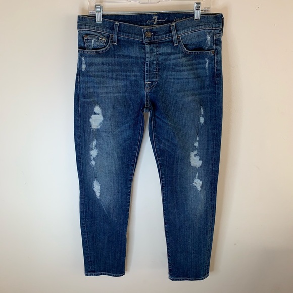 7 For All Mankind Denim - 7 for all Mankind Josefina Skinny Boyfriend Jeans